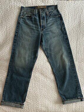 J Crew Point Sur canyon high-rise boyfriend jean Arctic Blue Size 28 NWT